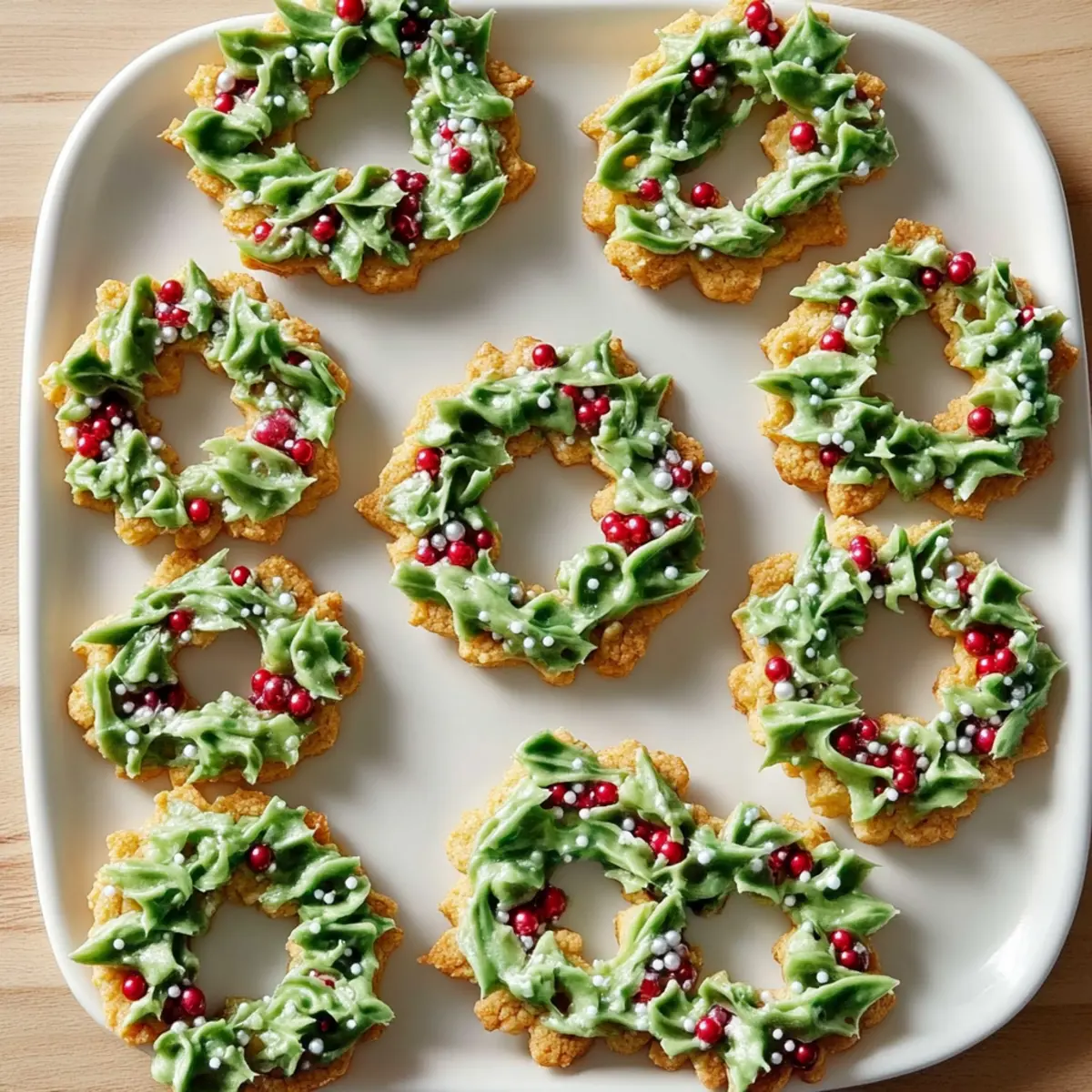 Elevate Your Holiday Baking: Advanced Christmas Wreath Cookies
